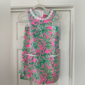Lilly Pulitzer Girls Smock Dress Size 10